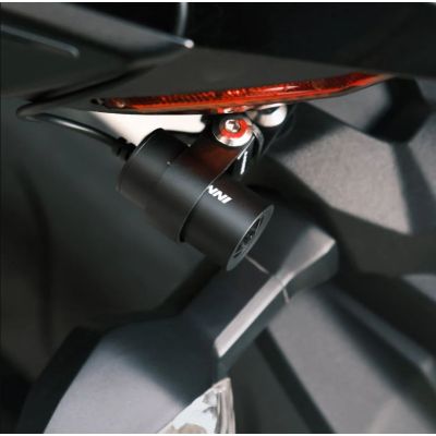 3. INNOVV K7 - motorcycle video recorder, 2 cameras front and rear with night mode