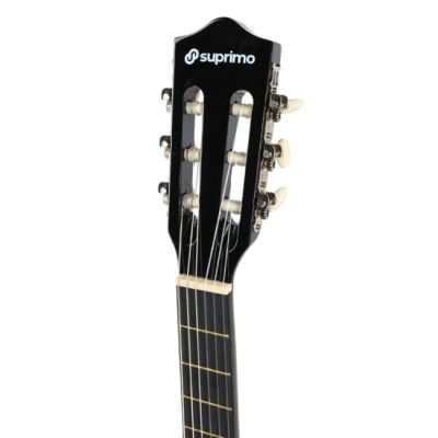 6. SUPRIMO CGS3 BK - 4/4 classical guitar, black