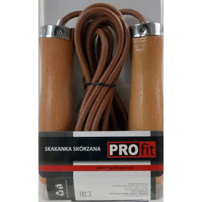 17. PROFIT DROP DK 1019 leather skipping rope