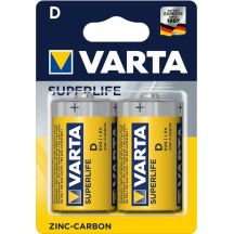 VARTA Superlife R20 D zinc-carbon battery pack (Zn-C; x 2)