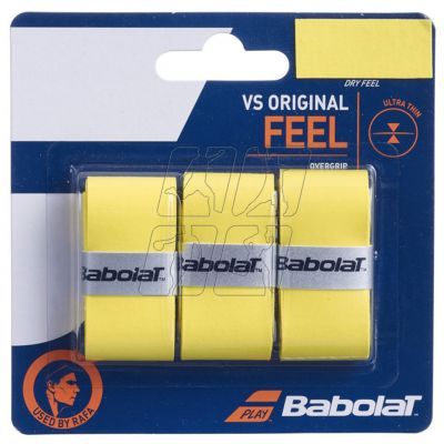 2. Babolat Vs Original Feel wrap 3pcs 653 040 113