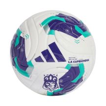 adidas Queens League mini football white-purple-green KE8233