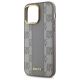6. DKNY Leather Checkered Mono Pattern MagSafe iPhone 14 Pro Max Case - Beige