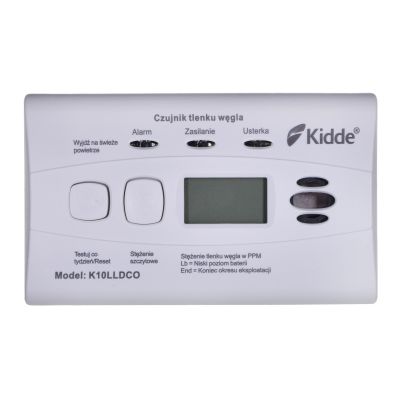 15. Kidde K10LLDCO LCD Carbon Monoxide and Carbon Monoxide Detector