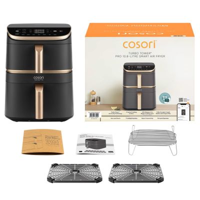 6. 10.8L Cosori Airfryer Turbo Tower Pro Smart Fryer CAF-DC123S-DEUR