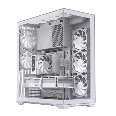 3. MODECOM VOLCANO SPACE XL ARGB FULL TOWER 5F CASE WHITE