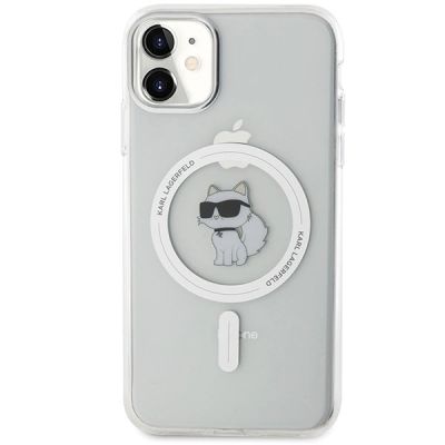 3. Karl Lagerfeld IML Choupette MagSafe case for iPhone 11 / Xr - transparent