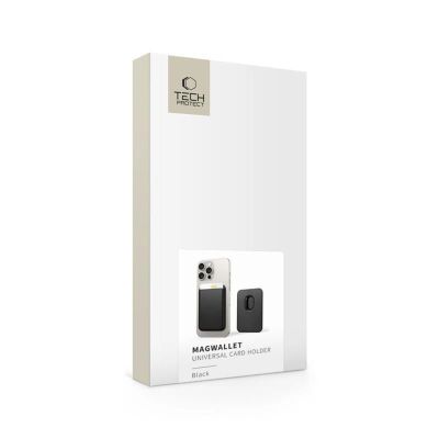 5. Tech-Protect MagWallet Magsafe card case - black
