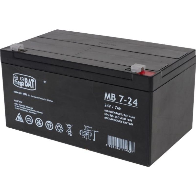 AGM Gel Battery for Vehicles with 24V7AH Battery
