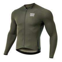 Rockbros 15220003003 ROAD TO SKY men's cycling jersey long sleeve M - green