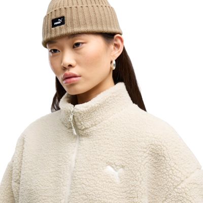 5. Puma Re:Fibre Sherpa Women’s Jacket Cream 694567 87