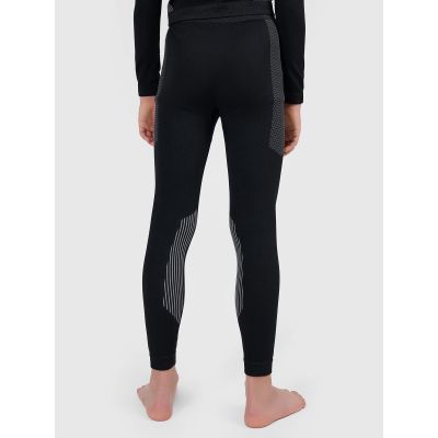 2. Boys' Seamless Thermal Base-Layer Leggings 4F 4FJWAW26USEAM331-20S