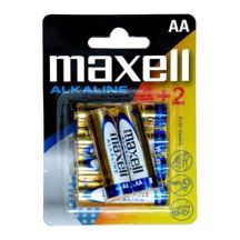 Maxell Alkaline Batteries ALKALINE LR06 LR6 AA BLISTER 1.5 V x 4 pcs. + 2 pcs.