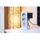 4. Verbatim 49547 11-way power strip for indoor use, White