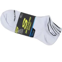 Skechers 6pk Terry No Show S115055-WHT White 41-46