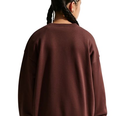 4. Nike Sportswear Studio Kids’ Sweatshirt, Brown, IM4947 658