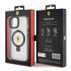 8. Ferrari FEHMP15SUSCAH iPhone 15 6.1" transparent hardcase Ring Stand 2023 Collection MagSafe