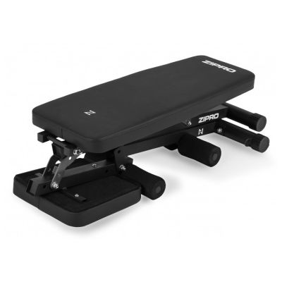 5. ZIPRO TEMPO Power/Basic Stand Adjustable Backrest Gym, Home Black
