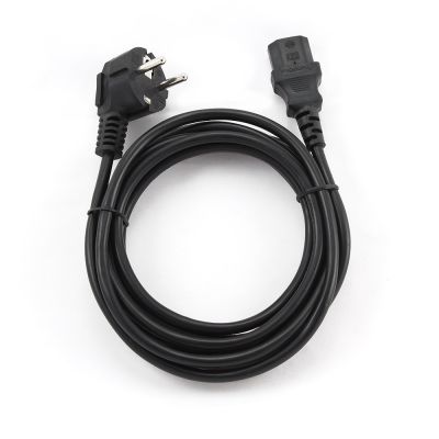 3. GEMBIRD PC-186-VDE-3M cable (C13 / IEC C13 / IEC 320 C13 - Schuko; 3m; black)