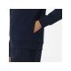 6. Rossignol W LOGO SWEAT FZ HOOD FL navy blue