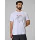 Men's regular printed T-shirt 4F 4FRSS26TTSHM4039-10S