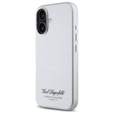 2. Karl Lagerfeld hotel RSG iPhone 16 case - gray