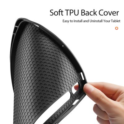12. Dux Ducis Domo flip and smart sleep case for Samsung Galaxy Tab S9 - black