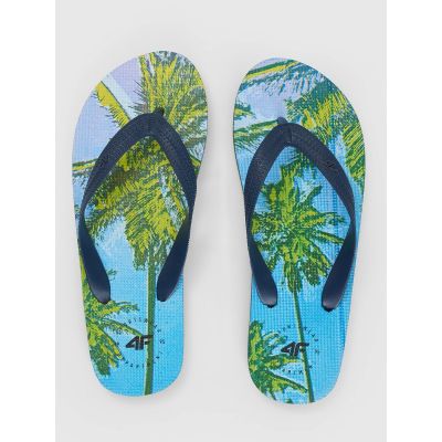 Boys' flip-flops with a lightweight EVA sole 4F 4FJSS23FFLIM083-90S