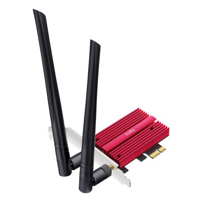 12. CUDY WE3000S AX5400 Wi-Fi 6 + BT 5.2 Network Card Intel AX210 PCIe Heatsink