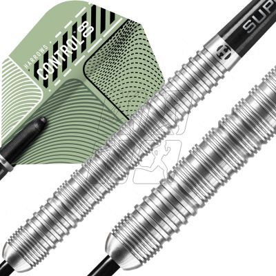 3. Harrows Control 80% Parallel steeltip darts