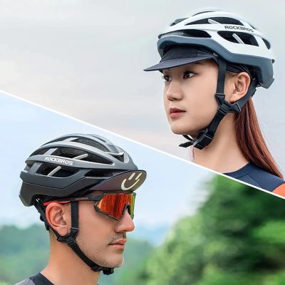 4. Rockbros 18230005001 cycling cap with peak - black