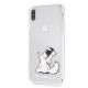 2. Karl Lagerfeld Choupette Fun iPhone Xs Max Case - Transparent