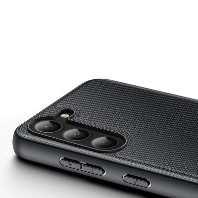 8. Dux Ducis Fino case Samsung Galaxy S23+ cover with silicone frame black