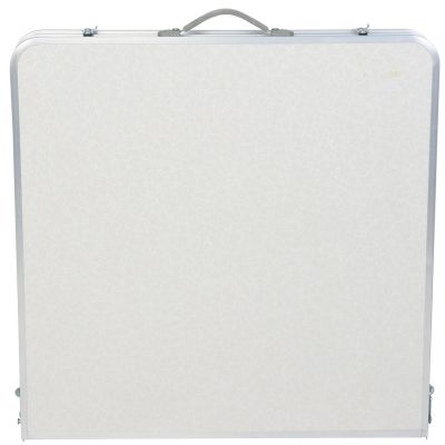 21. FOLDABLE CAMPING TABLE 120x60x70/62/55CM 4 CHAIRS AND SHELF