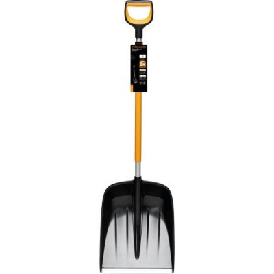 Fiskars 1057177 Snow Shovel/Shovel Metal Black, Orange