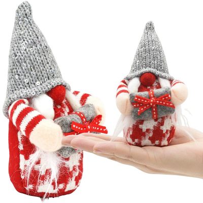 5. DECORATIVE GNOME 15CM GREY GIRL