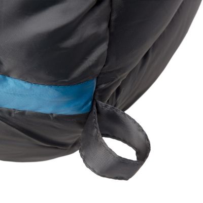 10. NILS CAMP NC2012 Sleeping Bag, Black-Navy Blue