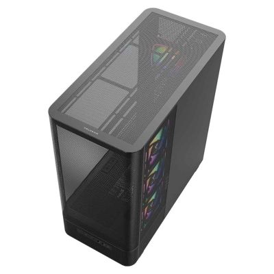 15. MODECOM VOLCANO AQ 400 ARGB MIDI BLACK CASE