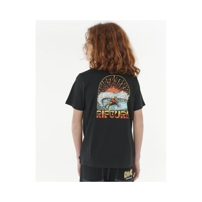4. RIP CURL GRATEFUL SHRED TEE - BOY black