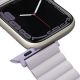 6. Uniq Revix strap for Apple Watch 1/2/3/4/5/6/7/8/SE/SE2/Ultra 42/44/45/49mm - lilac-white
