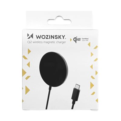11. Wozinsky 15W Wireless Qi2 Inductive Charger - Black