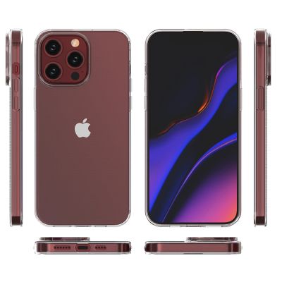 4. iPhone 15 Pro Max case from the Ultra Clear series in transparent color