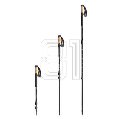 4. Spokey Zodiac trekking poles 105-135 cm three-segment SPK-944817
