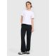 4. Women's regular plain T-shirt 4F 4FRAW25TTSHF3625-10S