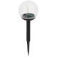 13. DECORATIVE SOLAR BALL LAMP 10X34.5CM