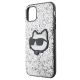 6. Karl Lagerfeld KLHCN61G2CPS iPhone 11 / Xr 6.1" silver/silver hardcase Glitter Choupette Patch