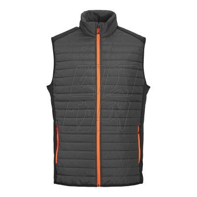 Jack &amp; Jones JJEMulti Bodywarmer Collar Noos M 12200684 Asphalt vest