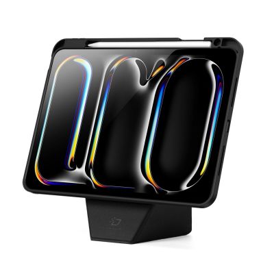 3. Dux Ducis Vers Case for iPad Pro 11" (2024/2025) with Stand and Apple Pencil Holder - Black