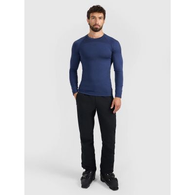 5. Seamless Thermal Base Layer Top for Men 4F 4FWAW25USEAM237-31M
