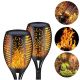43. SOLAR TORCH DANCING FLAMES 12X12X78CM 36 LED XXXL